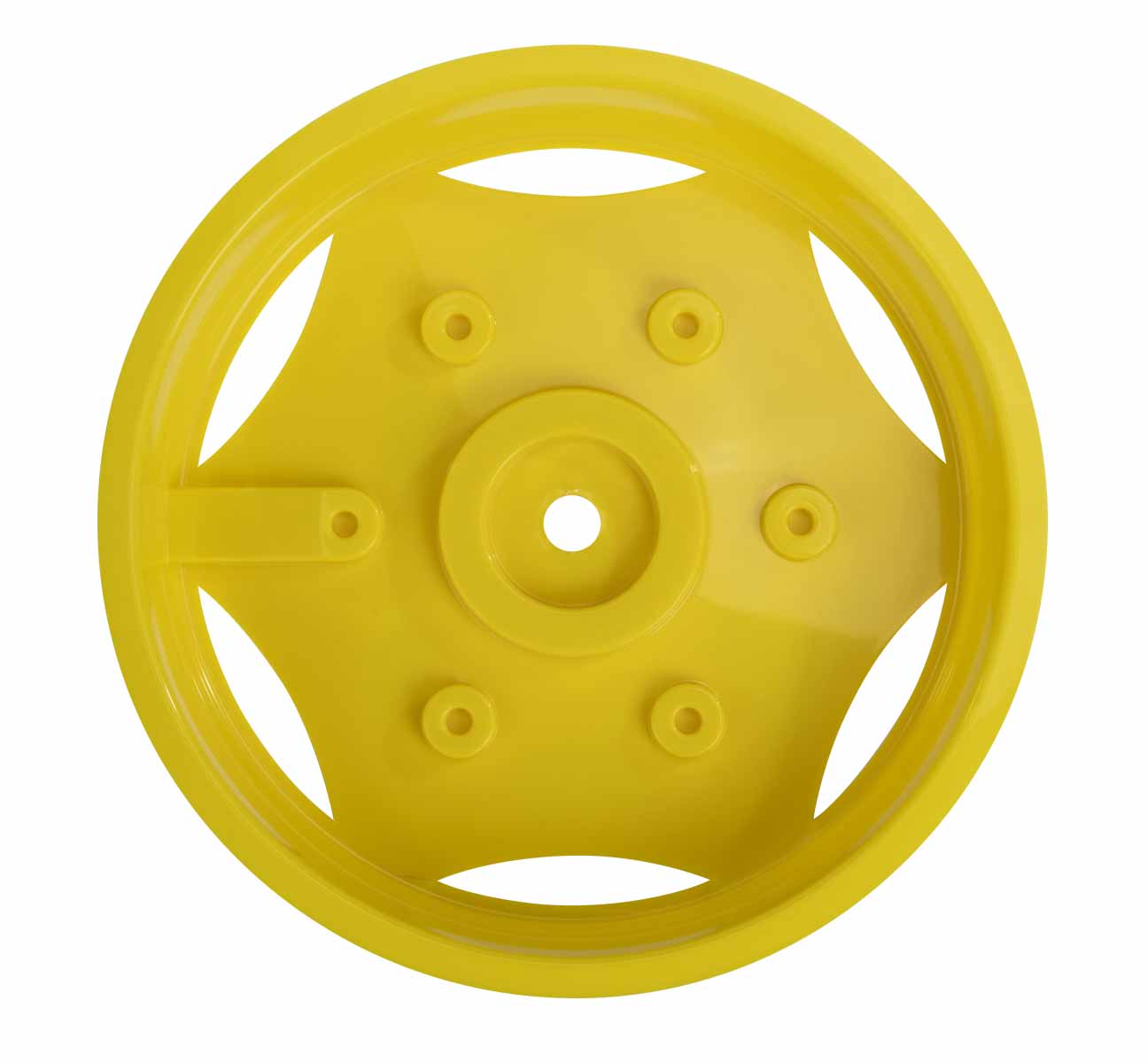 Radblende gelb,  Hinterrad X-Trac Premium